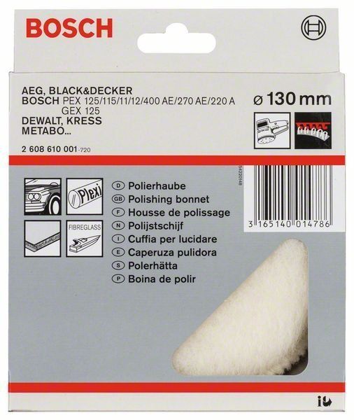Bosch Lammwollhaube