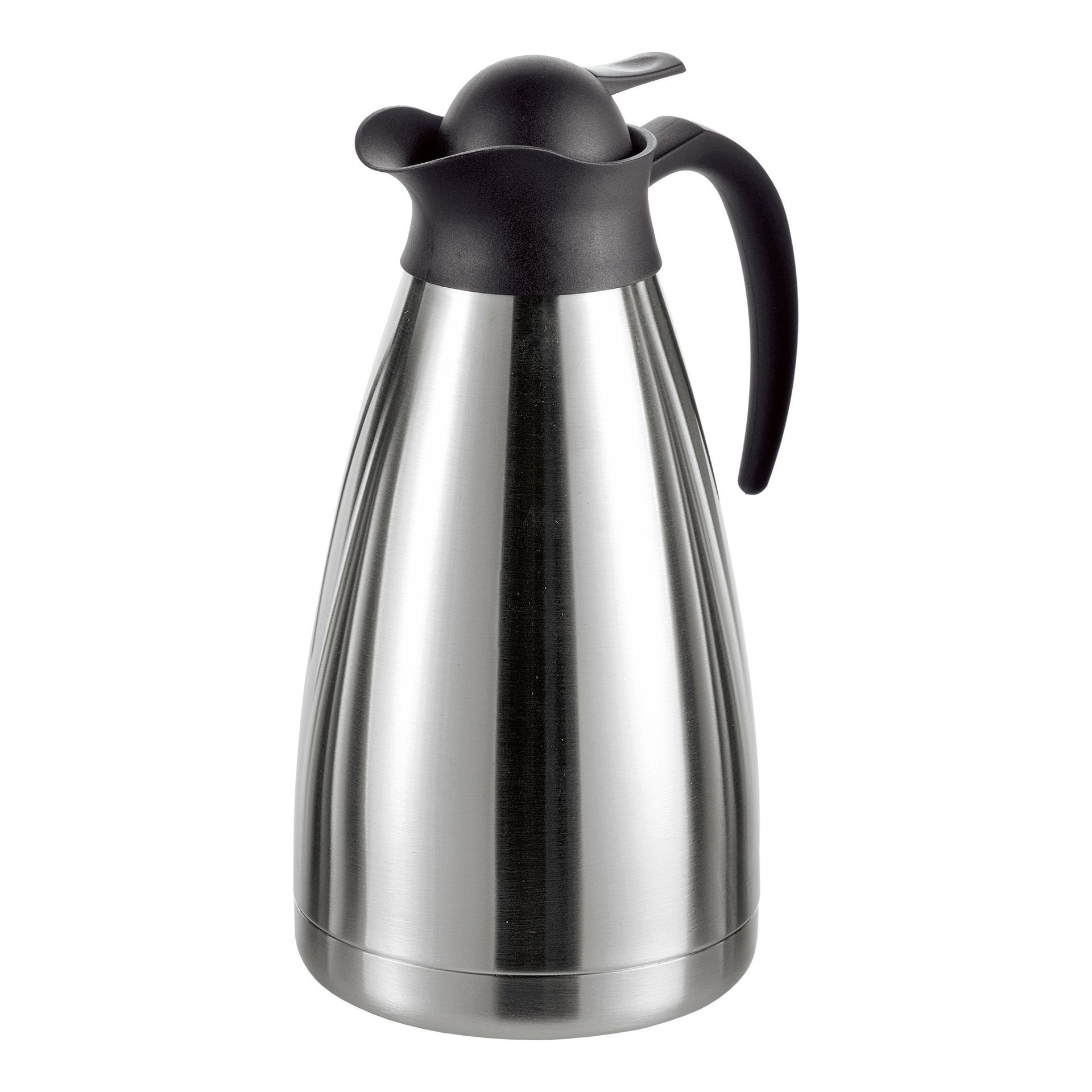 Isolierkanne THERMOART 1,0l Edelstahl silber