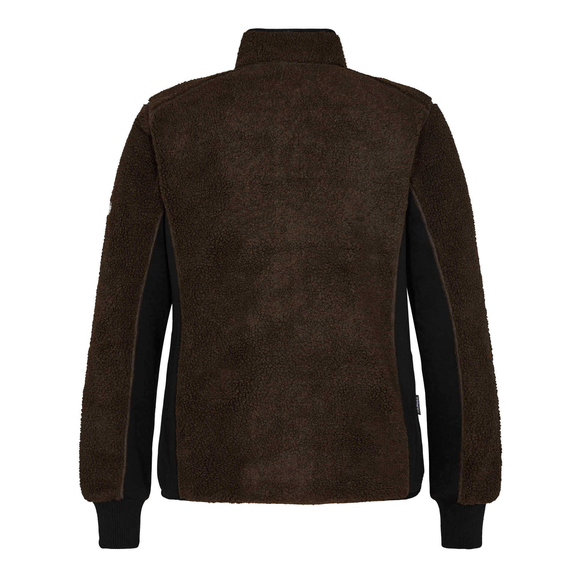 X-treme Faserjacke Mokkabraun/Schwarz, Gr. L