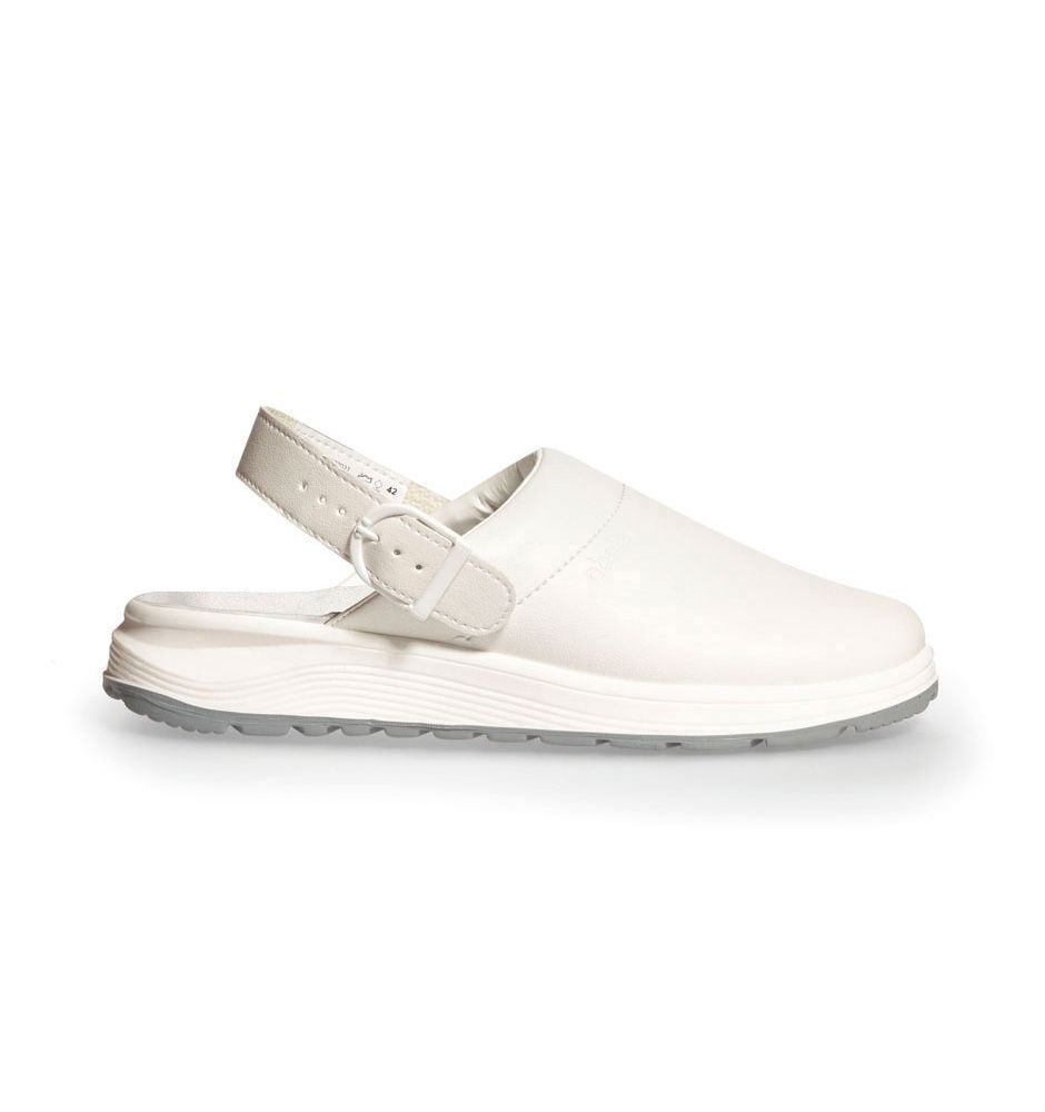 Active Clog weiß mit Schnalle - 40