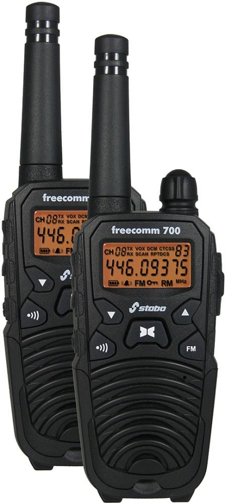 Funkgerät Set stabo freecomm700 8 Kanäle Reichweite 10 km