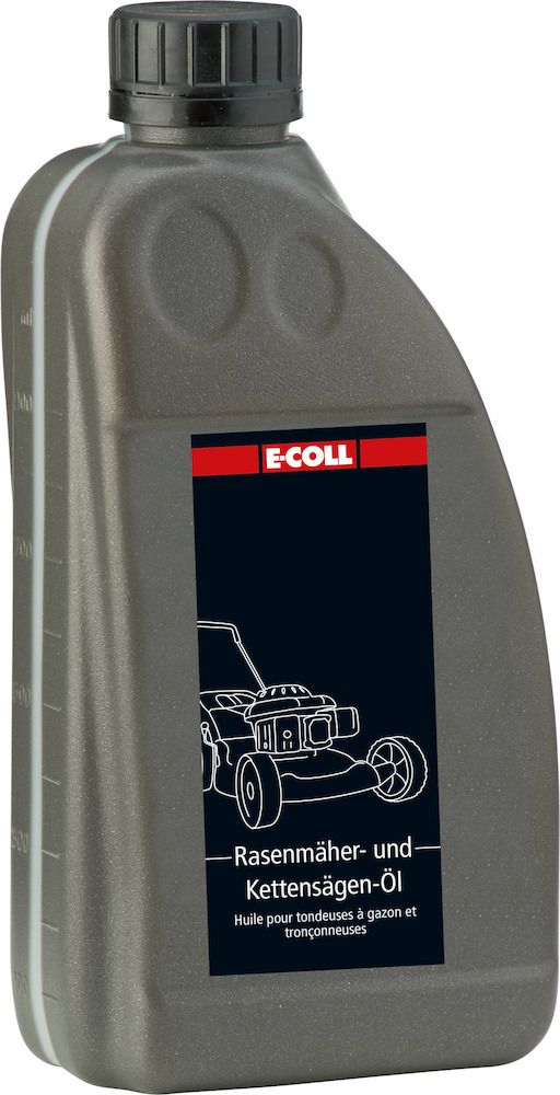 E-Coll Rasenmäher- und Kettensägenöl, 1l