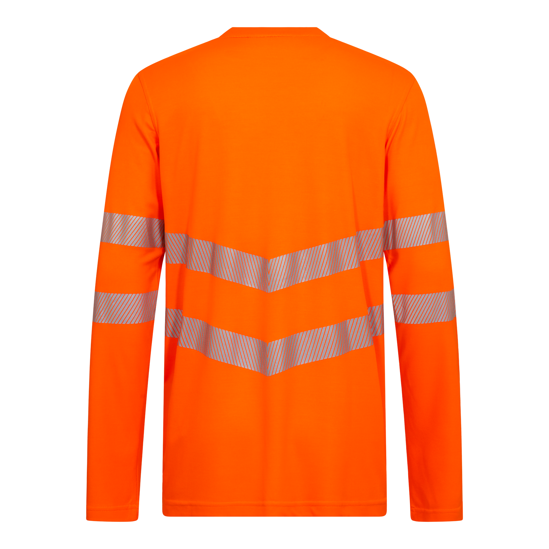 Safety Langarm-T-Shirt Hi-vis Orange, Gr. XS