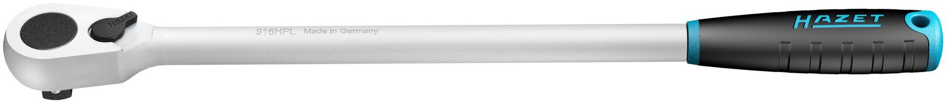 Hebel-Umschaltknarre 1/2"90Zähne 415mm 916HPL Hazet