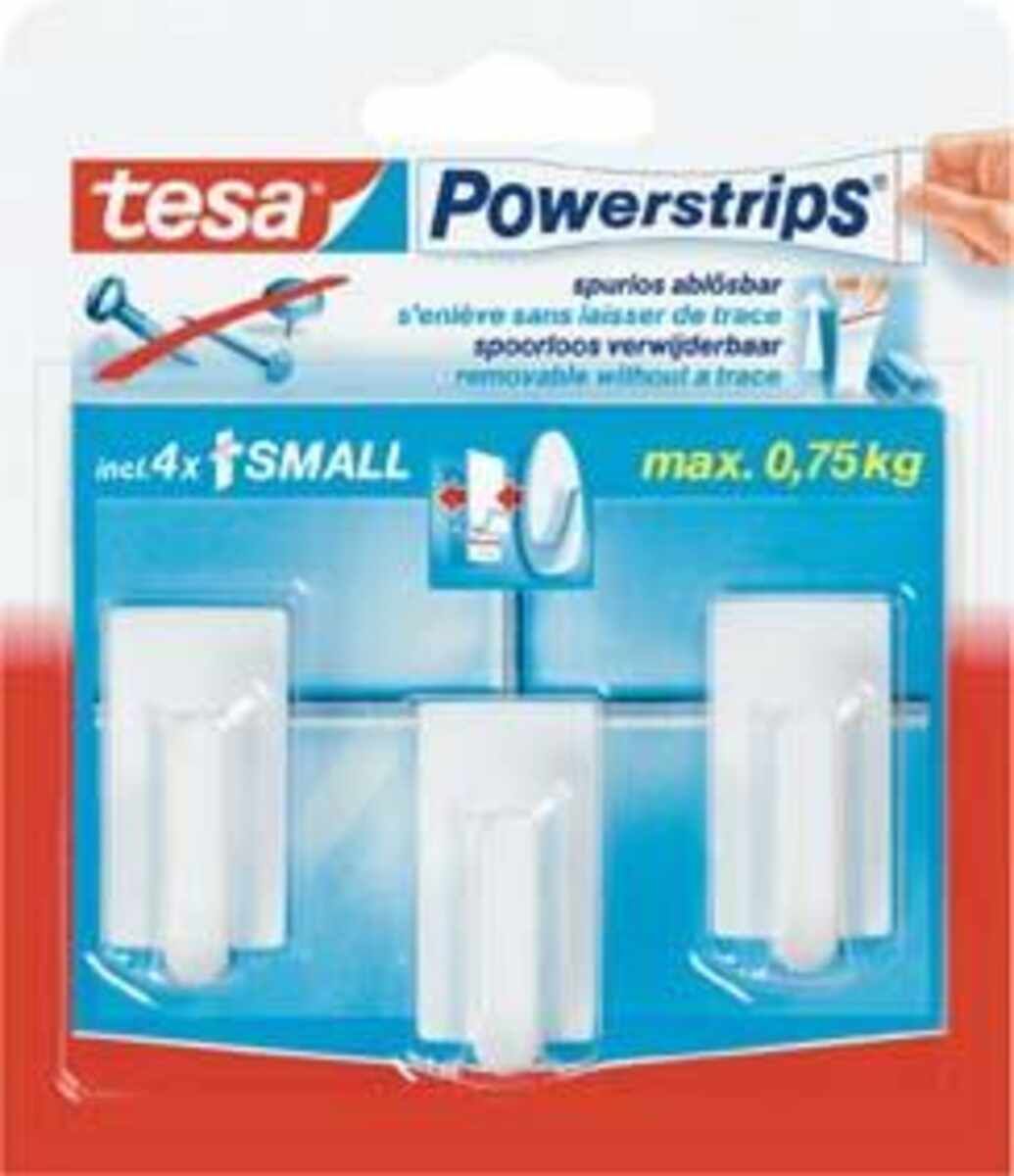 Powerstrips Haken Small Classic weiss tesa