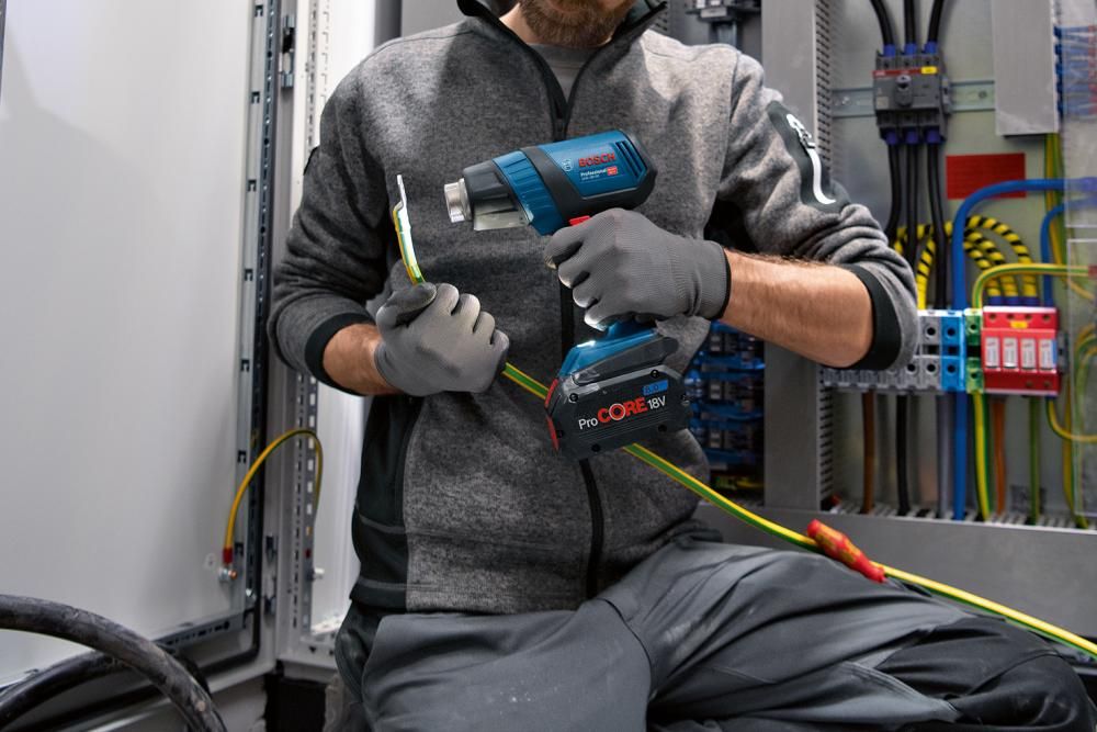 Akku-Heißluftgebläse soloGHG 18V-50 Bosch ohne Akku ohne Ladegerät L-Boxx