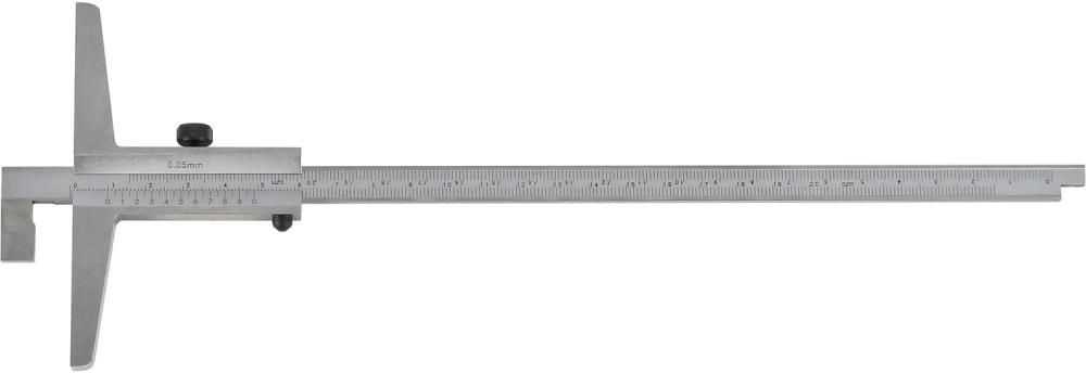 Tiefenmessschieber mit abgesetzter Messstange 200mm 1/50 FORTIS