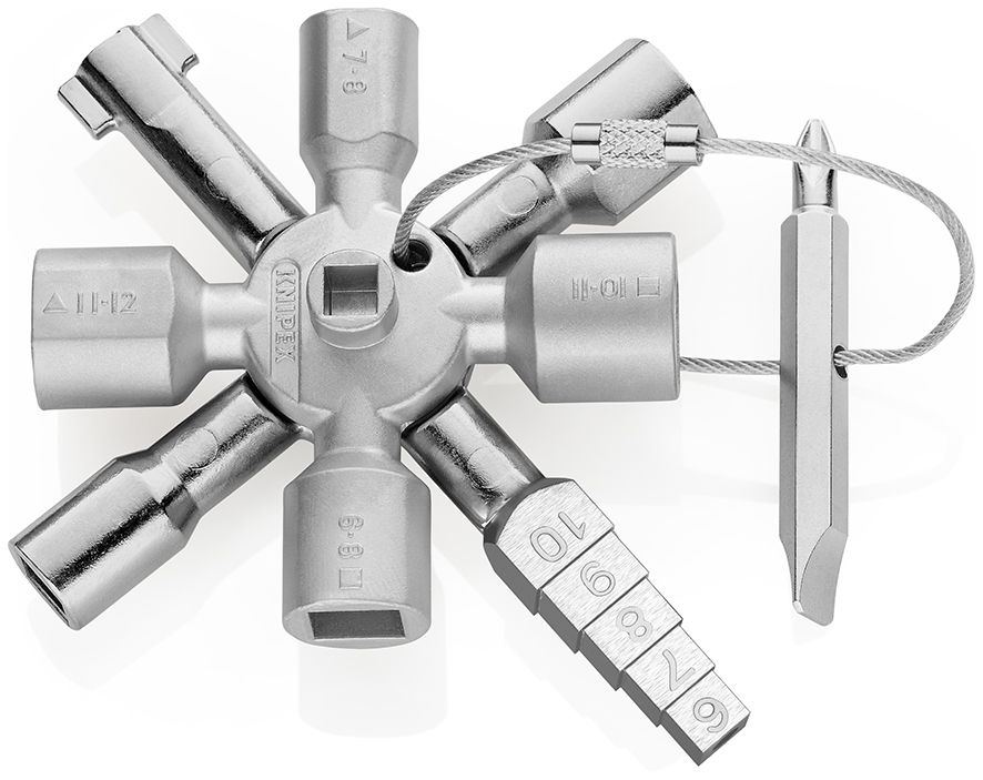 KNIPEX TwinKey® Schaltschrankschlüssel 92 mm