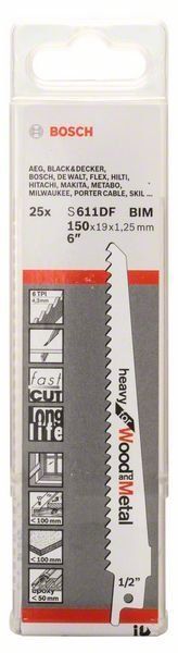 Bosch Säbelsägeblatt S 611 DF