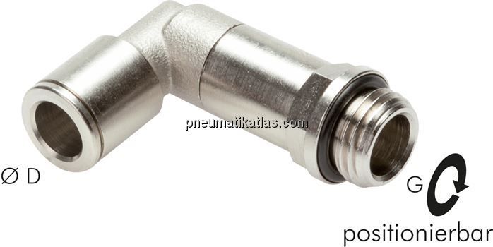 Winkel-Steckanschluss, lang M 5-4mm, IQS-MSV (Standard)