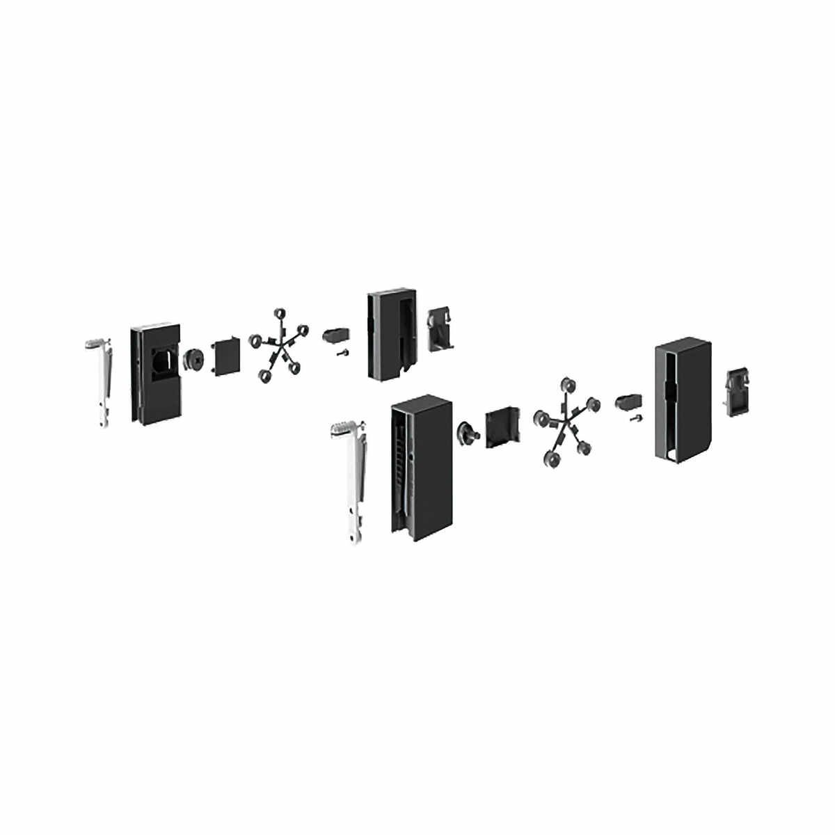 DesignSide Adapter InnoTech Atira / 144 mm, dunkel