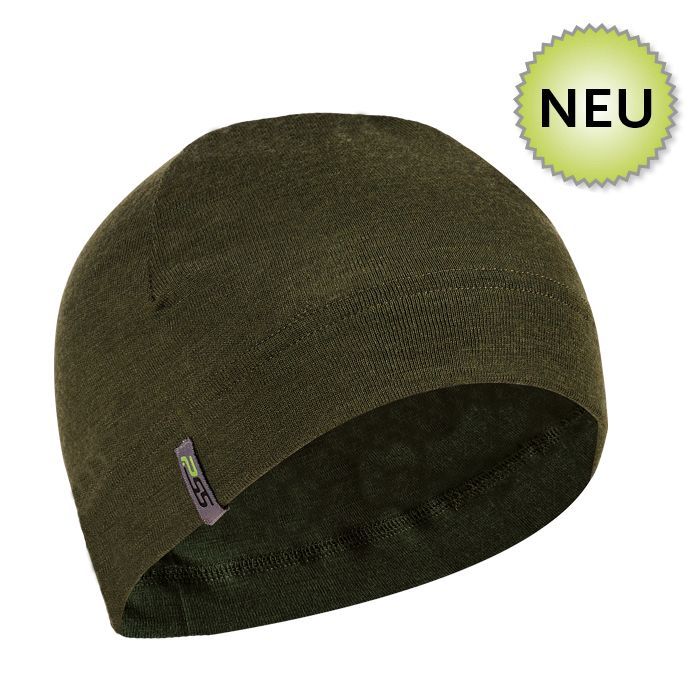 PSS Merino Mütze - grün