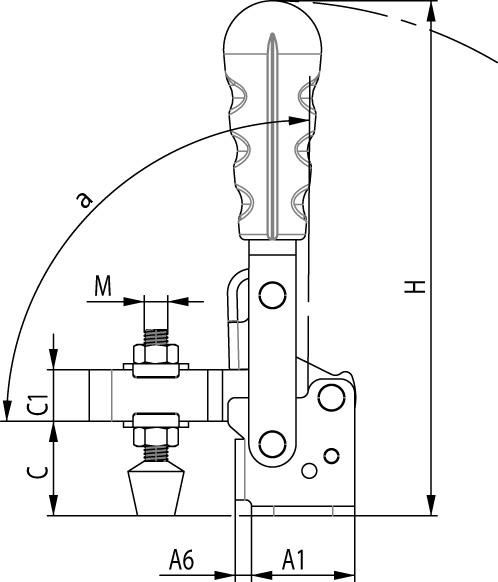 Senkrecht-Spanner Gr.1