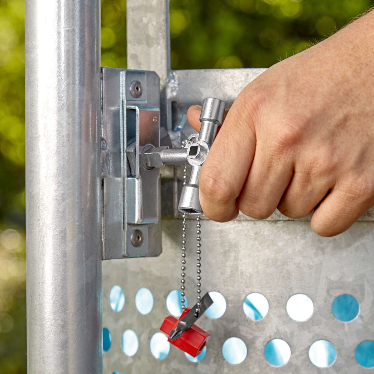 KNIPEX 00 11 04 Profi-Key für gängige Absperrsysteme 90 mm (SB-Karte/Blister)