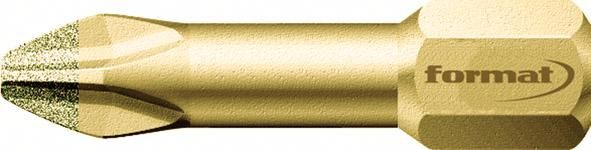 Bit Diamant 1/4" DIN 3126 C6,3 PH1x25mm FORMAT