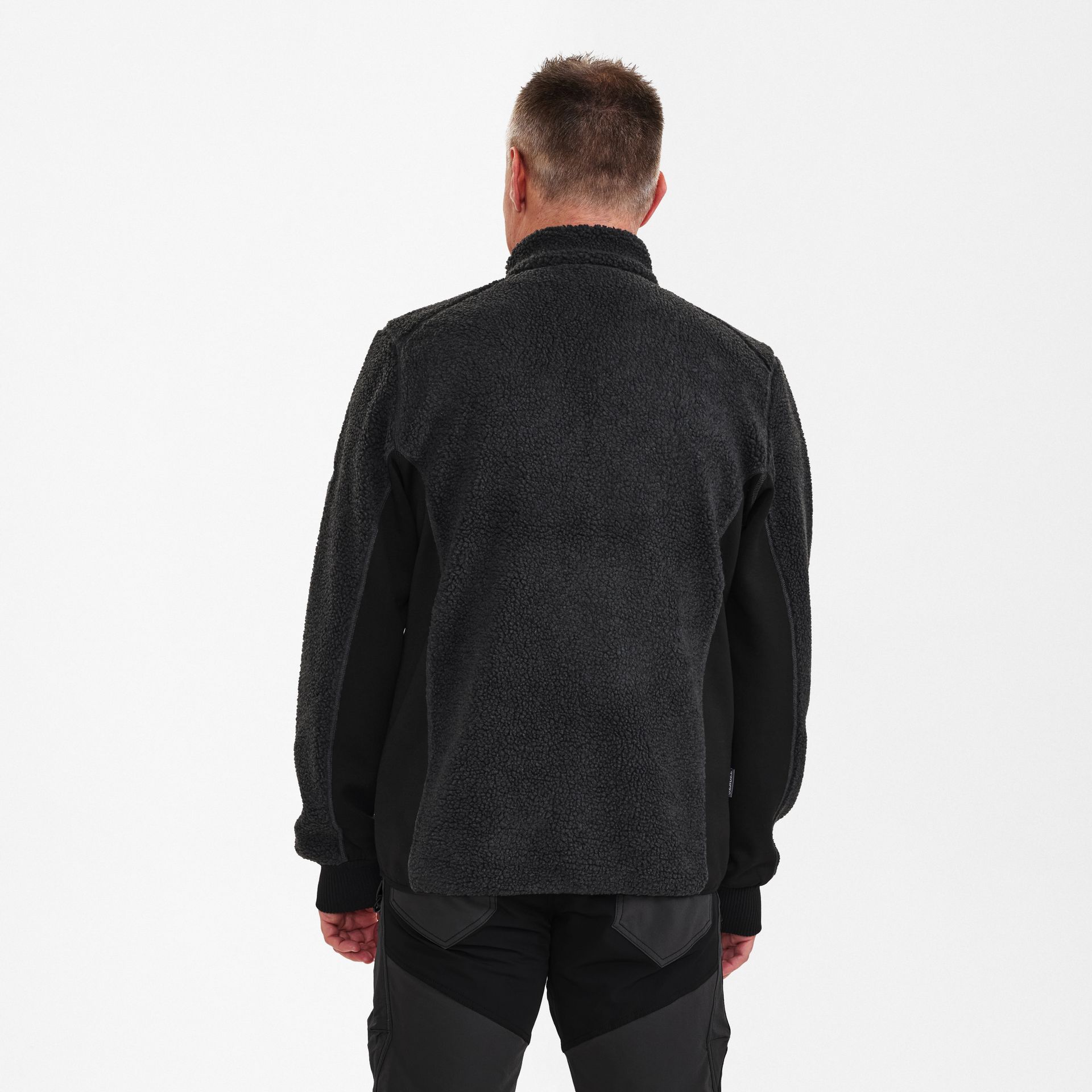 X-treme Faserjacke Anthrazitgrau/Schwarz, Gr. L