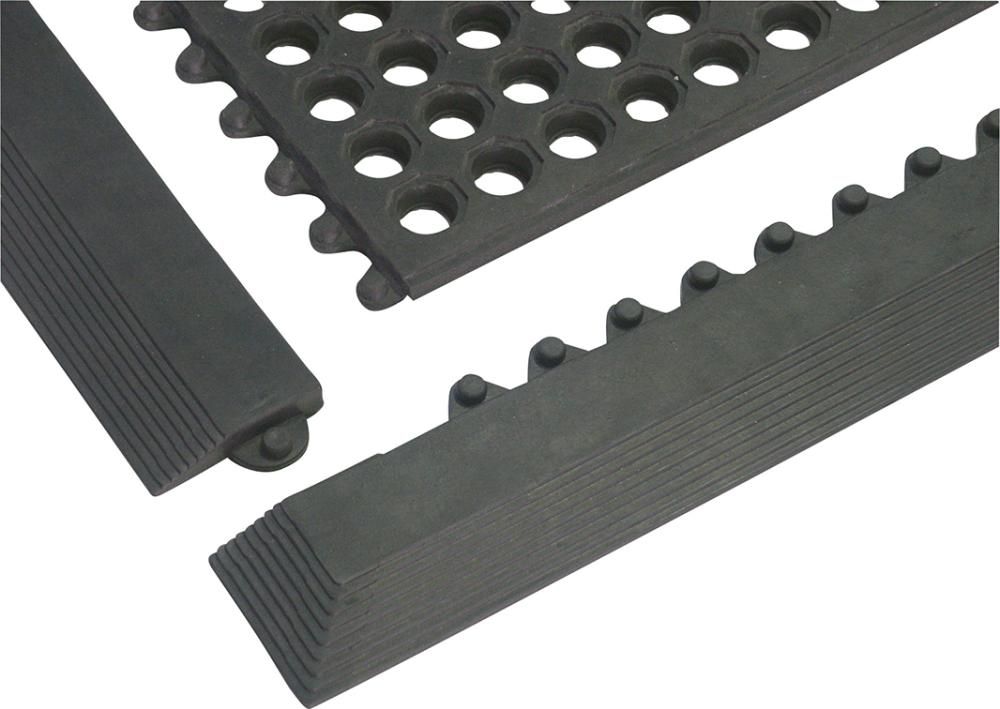 Leiste inkl.Ecke männlichYOGA SOLID Basic schwarz B965xT65 mm