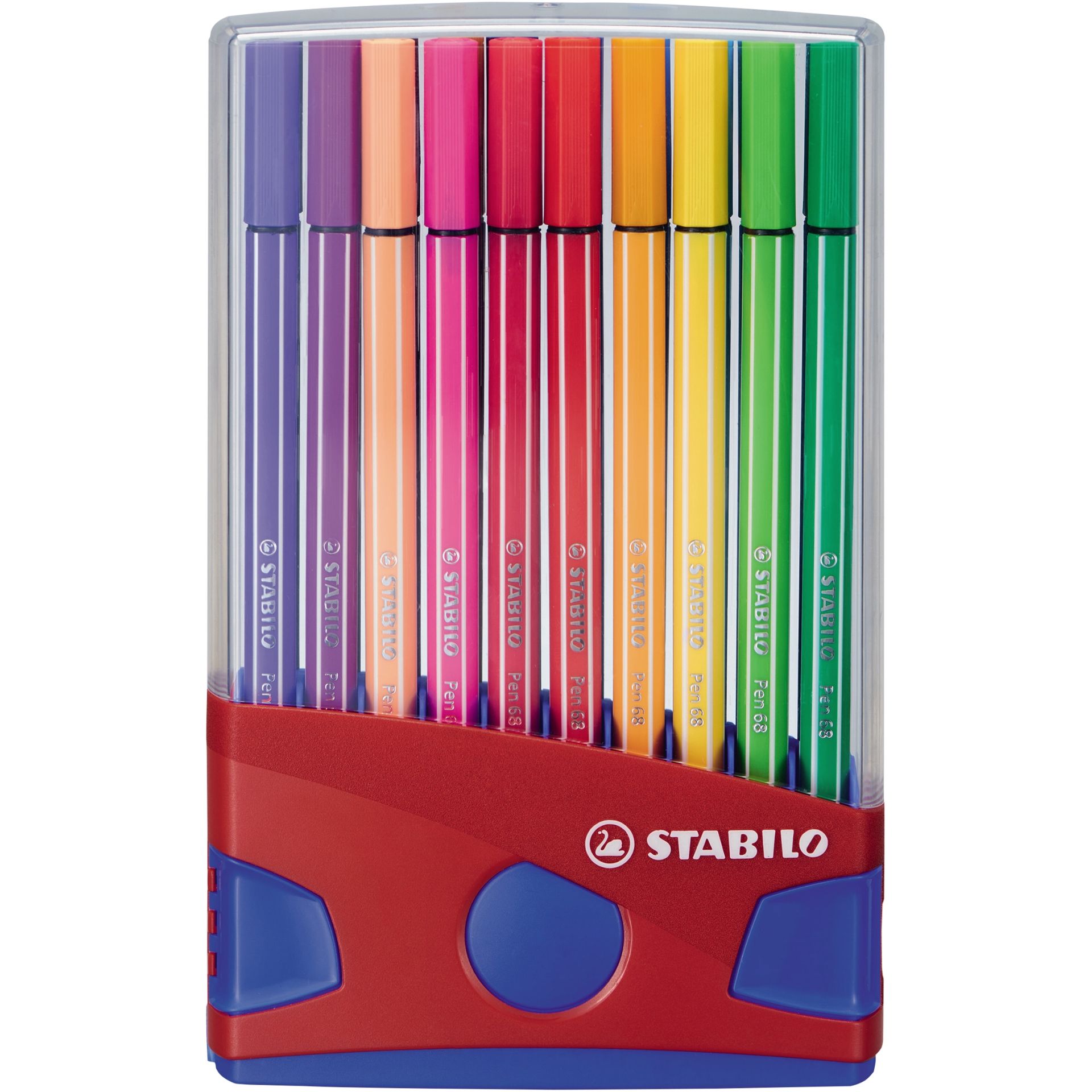 Fasermaler pen ColorParade M 1mm sort. 20 St./Pack.