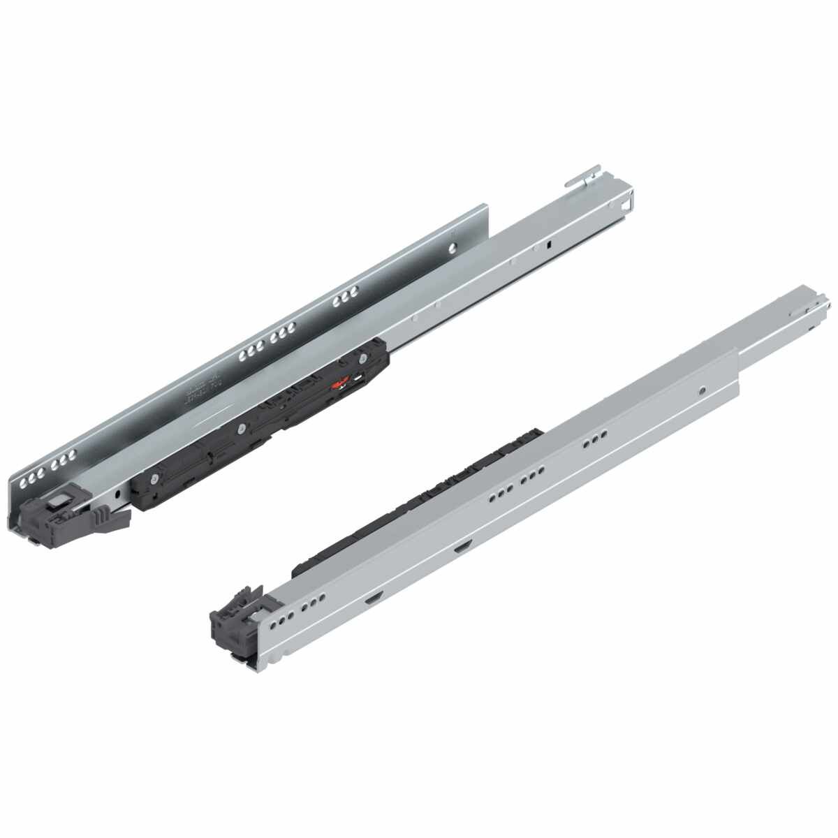 LEGRABOX Korpusschiene BLUMOTION int./für TOB geeignet/für SERVO-DRIVE geeignet, Vollauszug, 70 kg, NL=650 mm, links/rechts, verzinkt