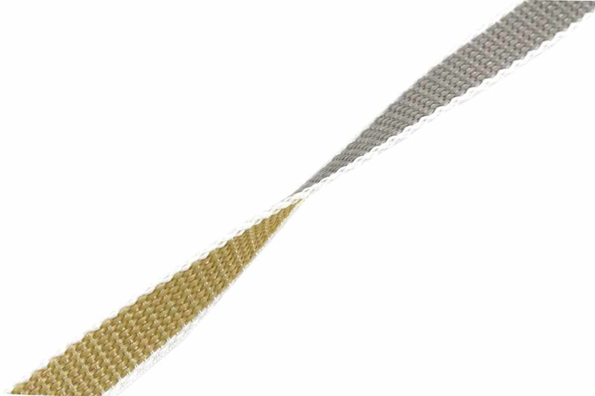 Rollladengurt 22/23mmx50mcreme/silber, 380kg Reißf