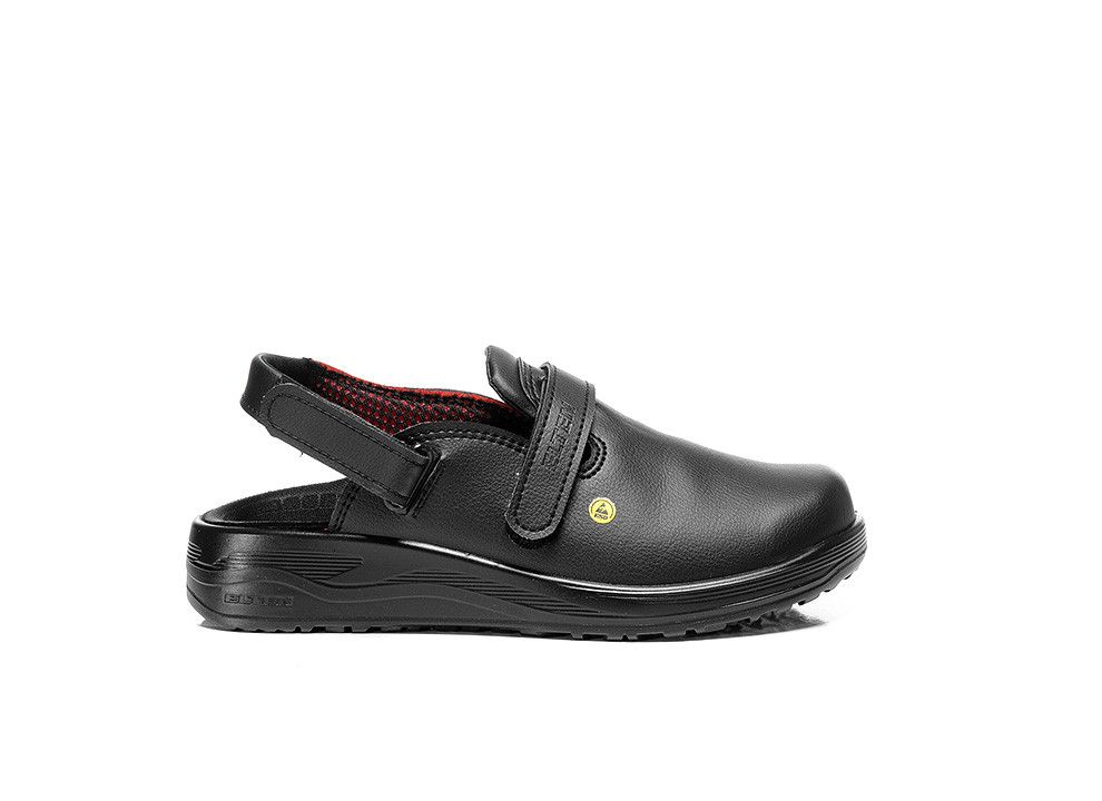 ELTEN MIA Sicherheitsclog SB ESD, Schwarz, Gr. 35