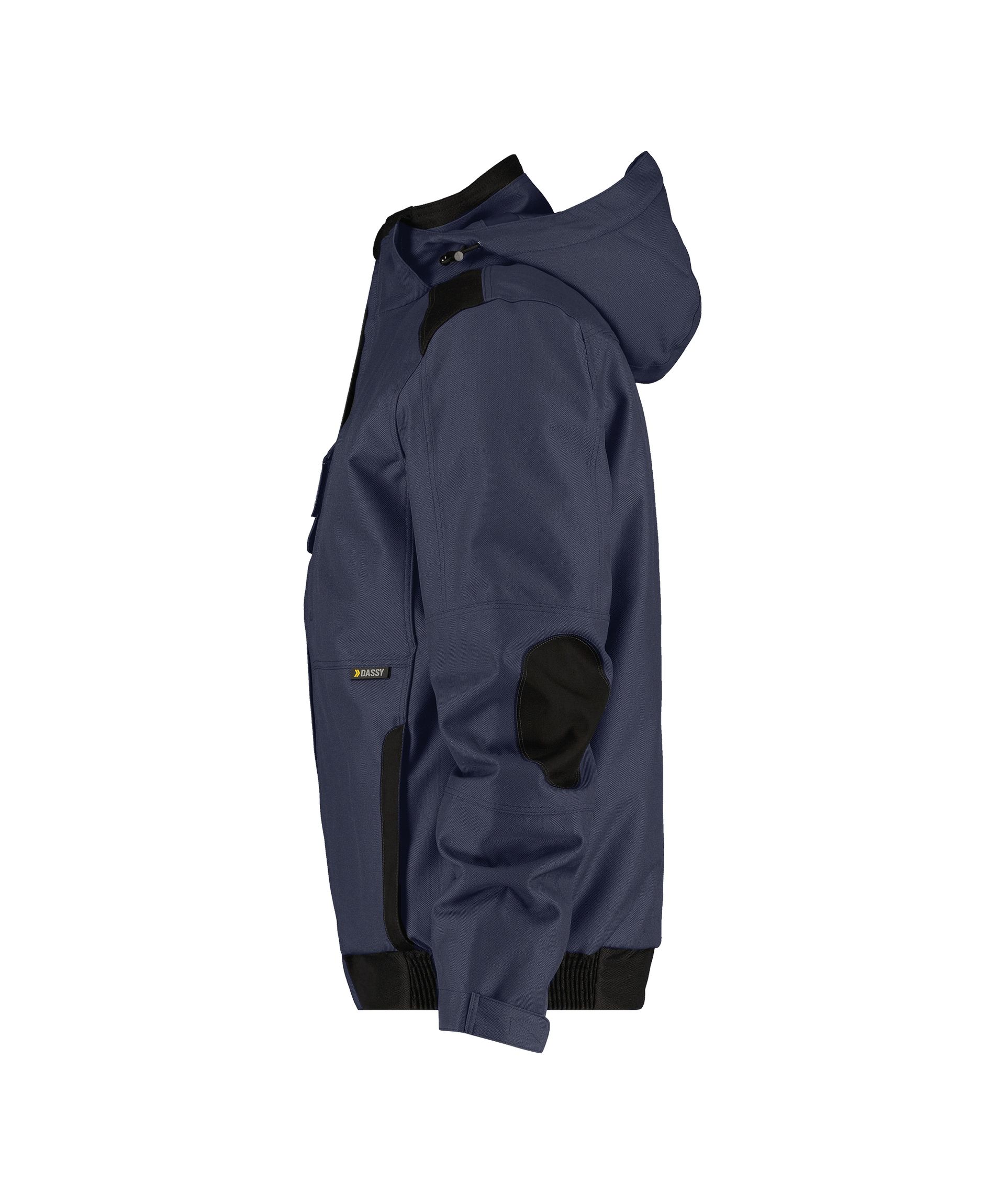 DASSY® Austin - Canvas Winterjacke - nachtblau/schwarz, Gr. S