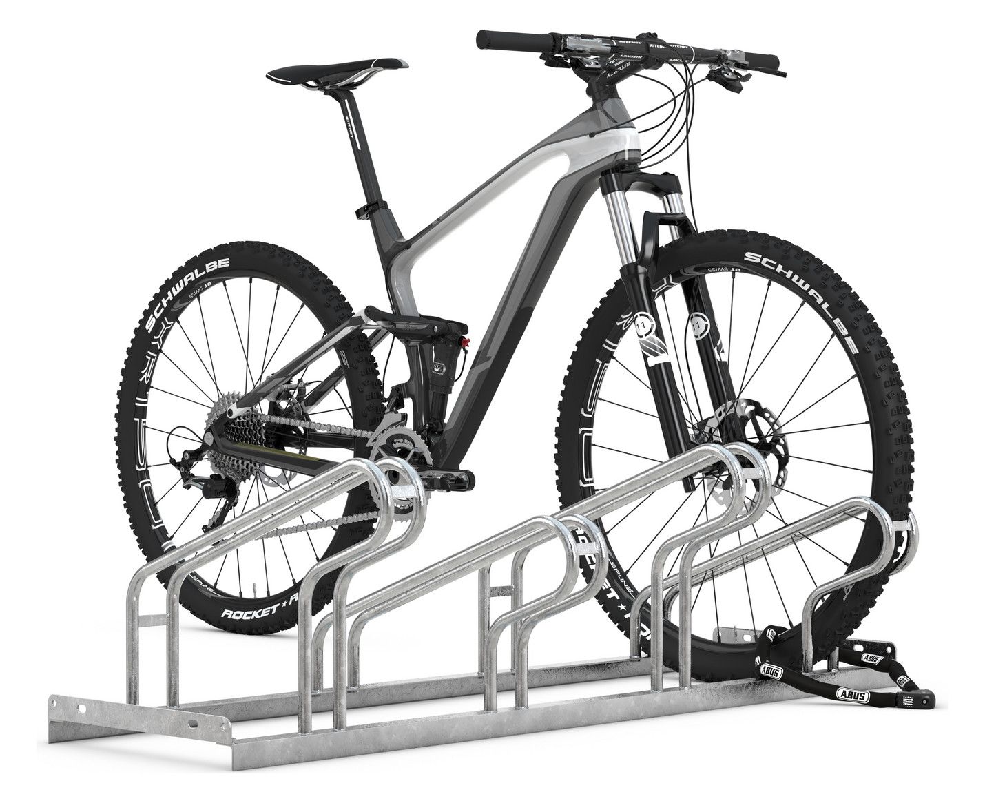 WSM Fahrradbügelparker, montiert!