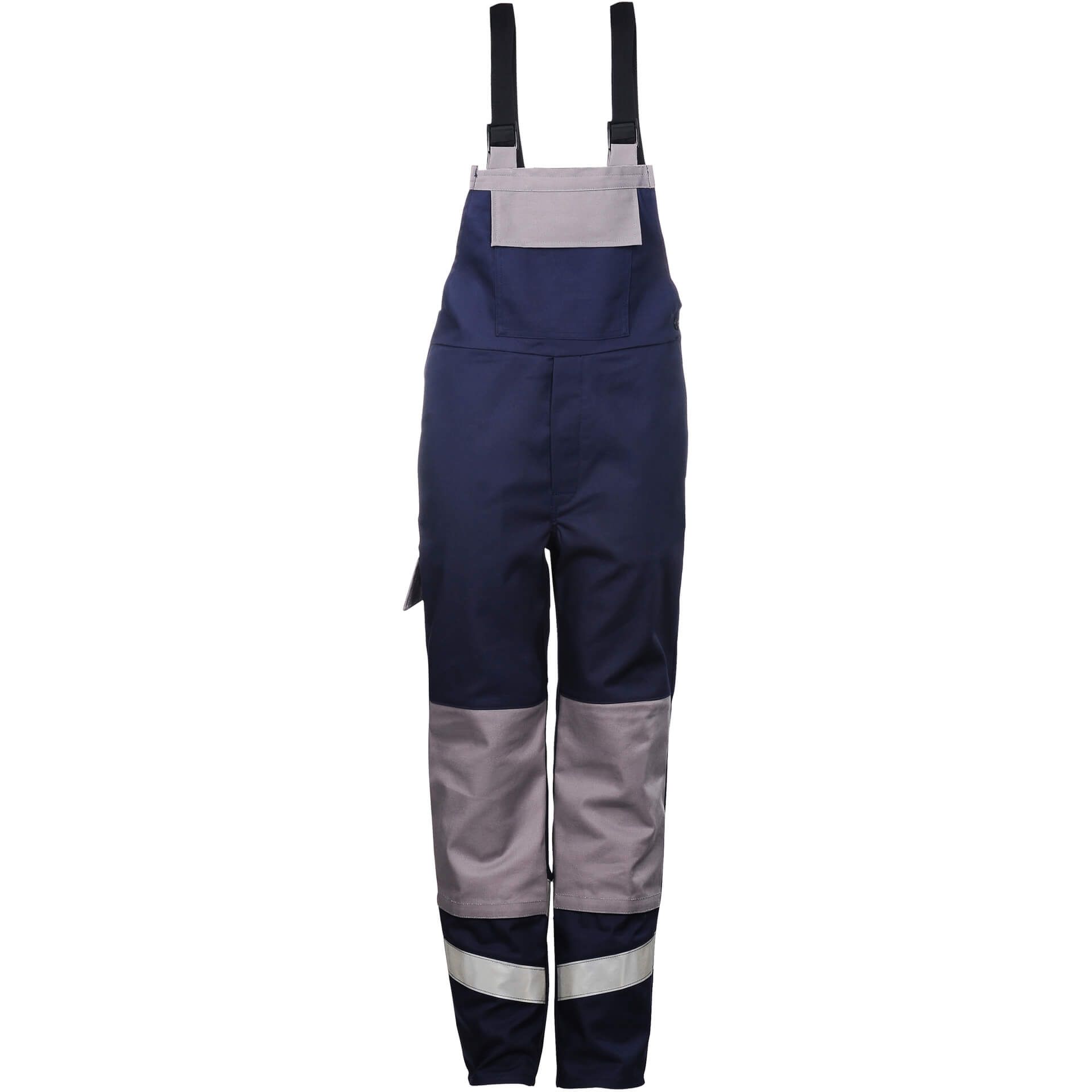 Multinorm-Latzhose MU1LH23MK, blau/grau, Gr. 44