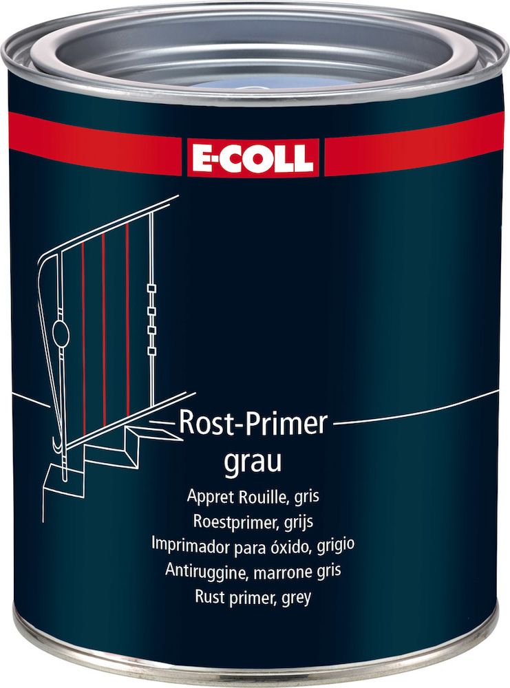 E-Coll Rostprimer 750ml grau