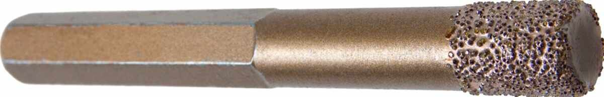 Diamant Trockenbohrer, ø  10 mm, Wachsfüllung 6-kant Schaft