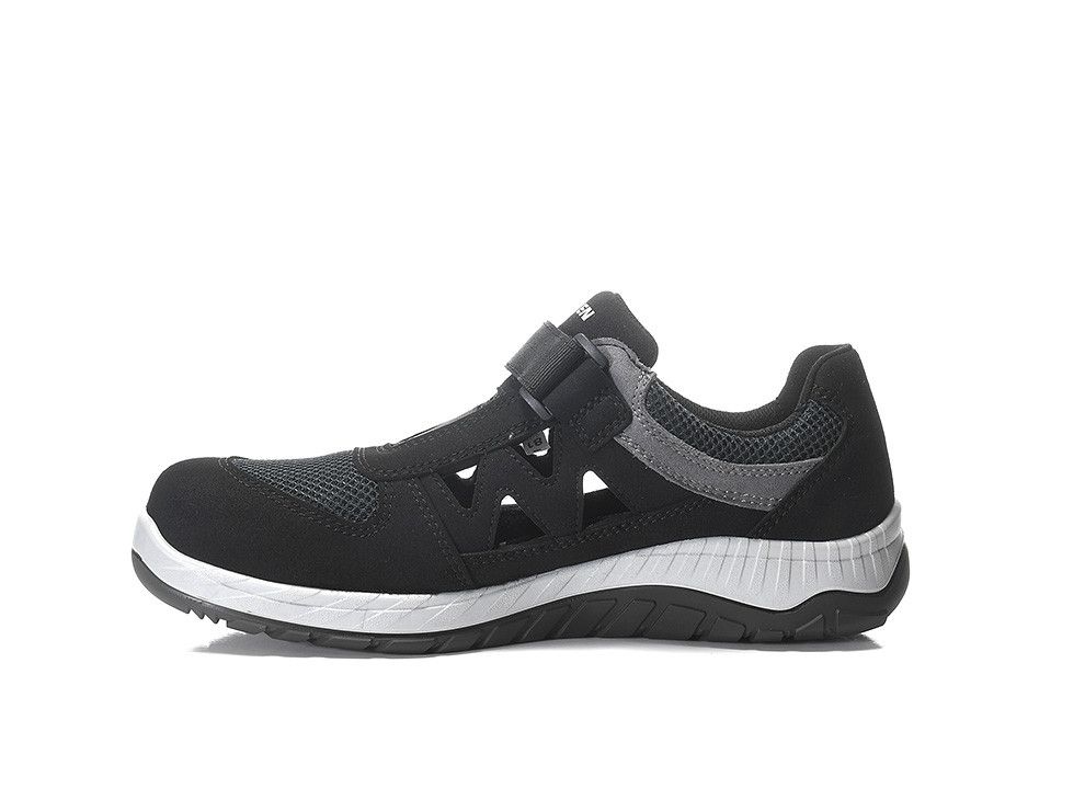 Sicherheitssandale LONNY Compo black-grey Easy ESD S1PS, Gr. 34