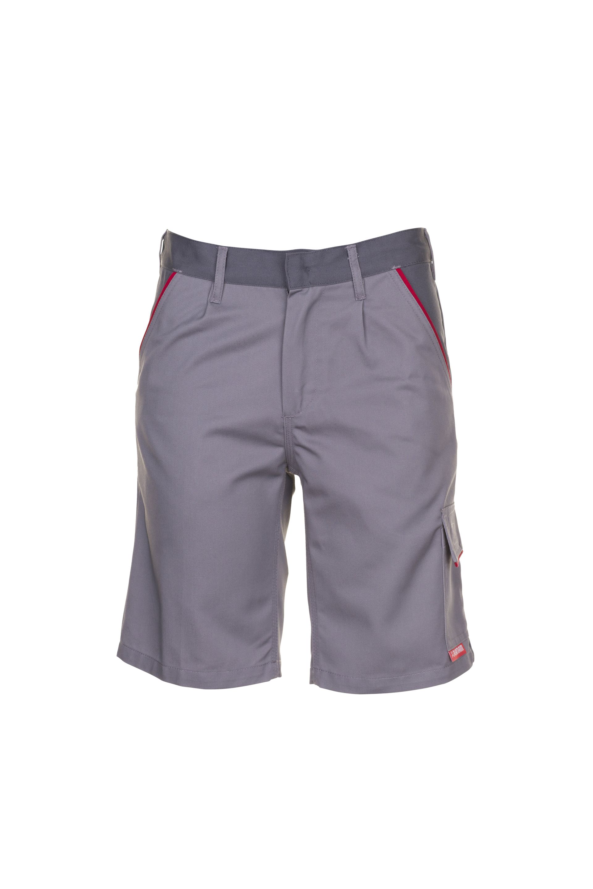 Planam Shorts Highline zink/schiefer/rot Gr. XS