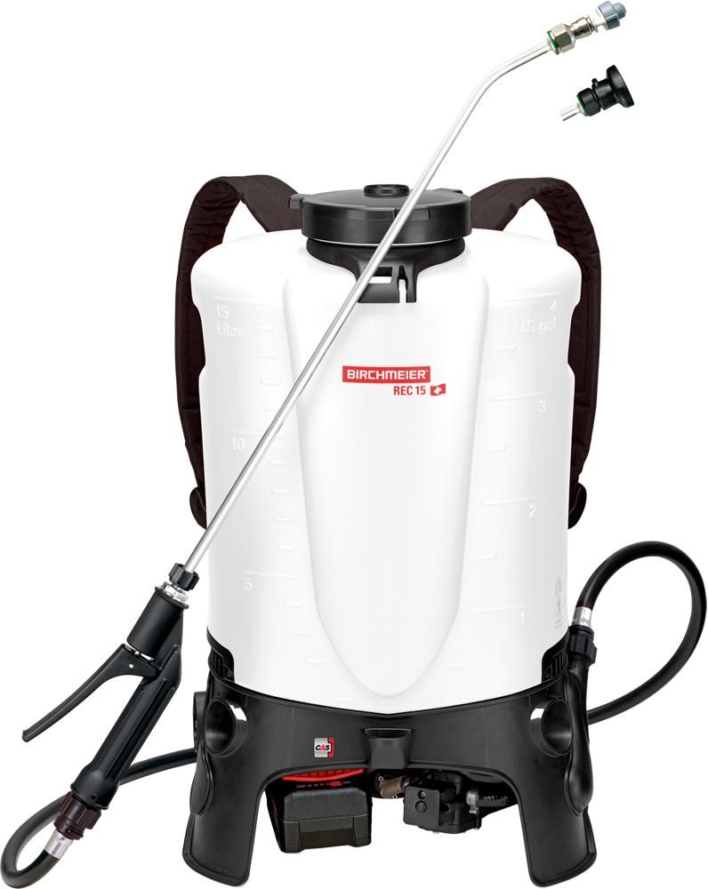 Akku-Rückensprühgerät REC 15 DC1 15 Liter CAS mit Akkupack& Ladegerät
