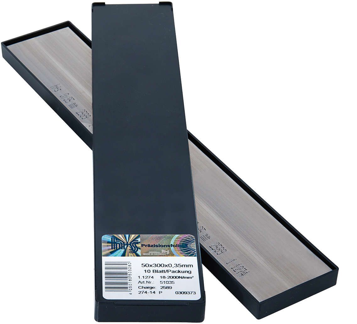 Metallfolien Plattenware 50x300x0,90 mm 10Bl/P H+S