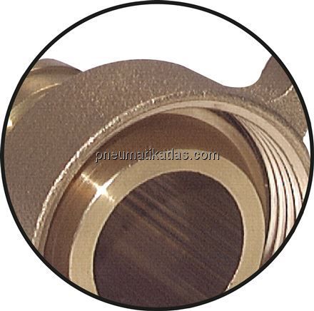 Standrohrverschraubung, konisch dichtend G 1/2"-13 (1/2")mm
