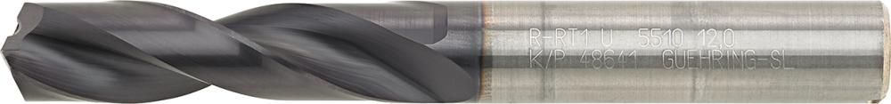 Spiralbohrer SL WN VHM FIRE Innenkühlung Schaft 6537HA 3xD 7,14mm GÜHRING