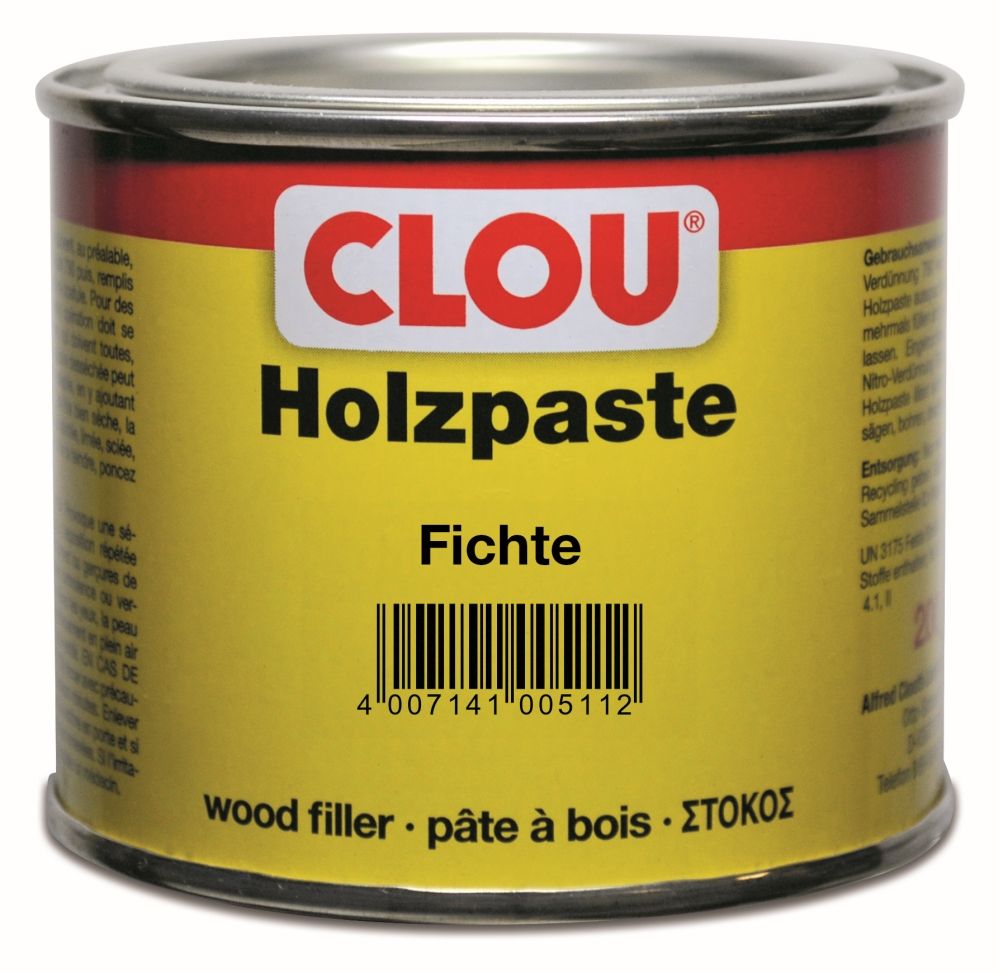 Holzpaste lösungsmittelhaltig