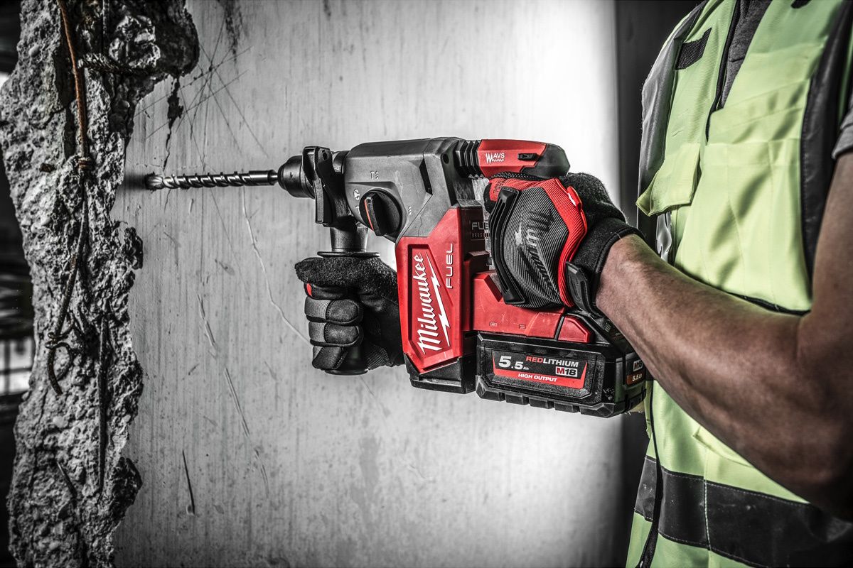 MILWAUKEE Akku-Kombihammer, SDS-Plus