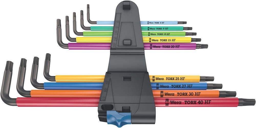 Wera Winkelschlüsselsatz Torx Multicolor Lang