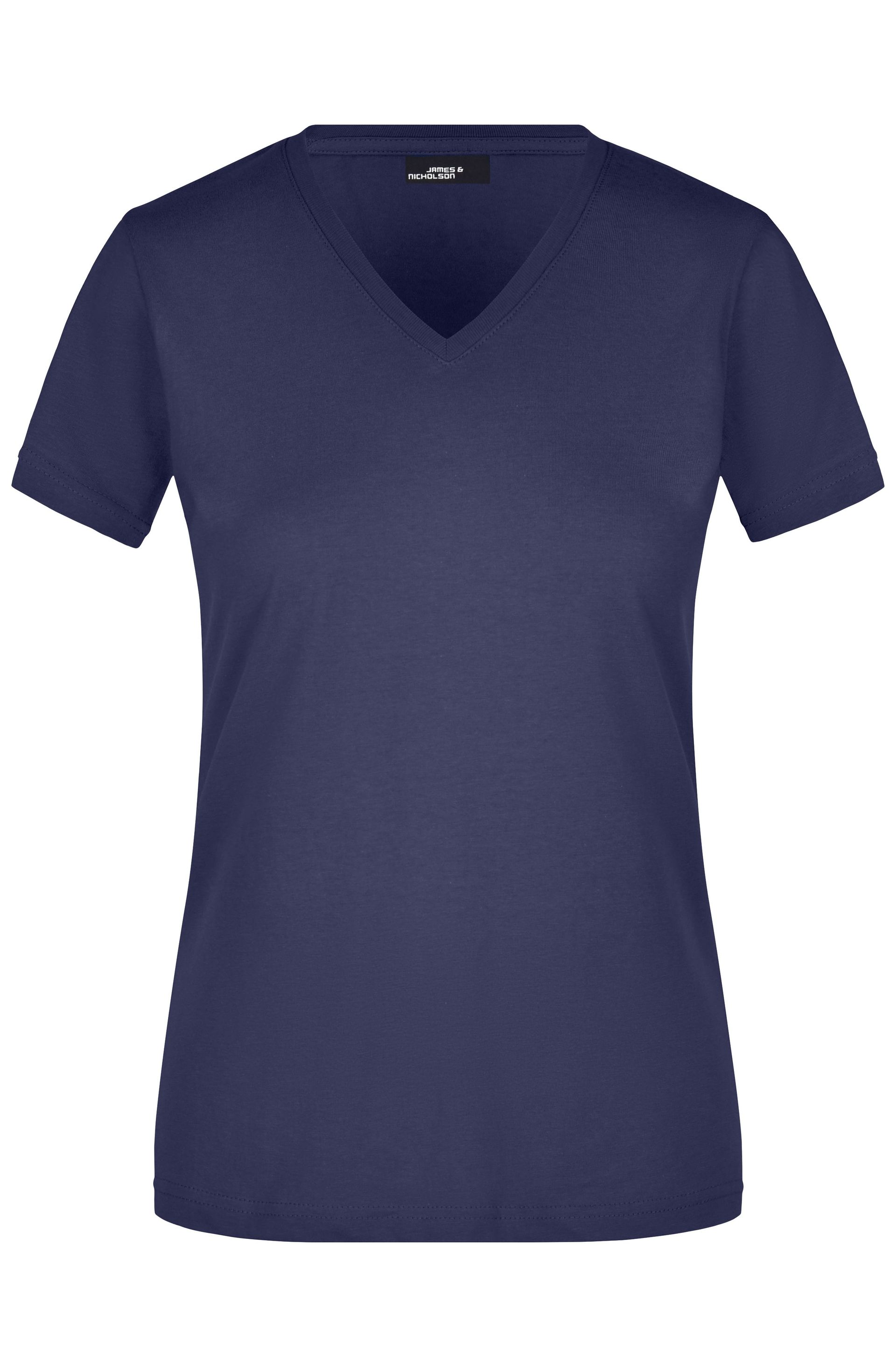 Figurbetontes V-Neck-T-Shirt für Damen