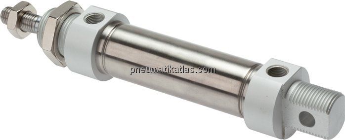 ISO 6432-Zylinder, doppeltwirkend, Kolben 16mm,Hub 10mm