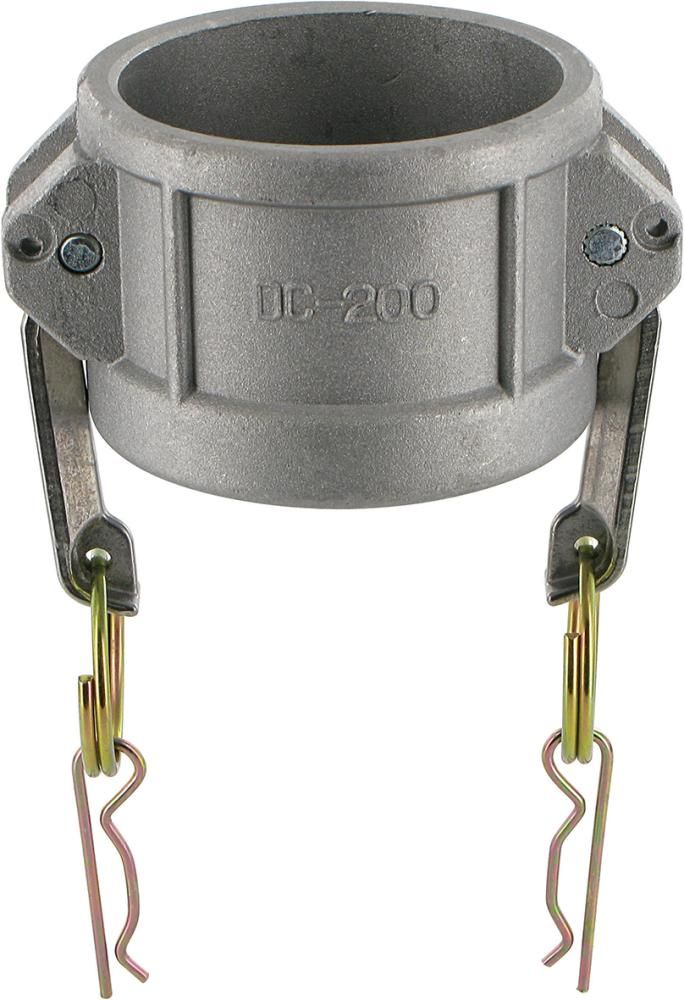Kamlok Mutterteil Typ DC DN100, Kappe, Alu