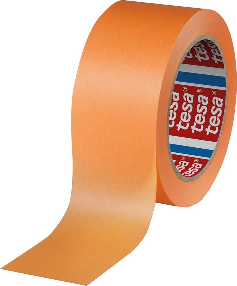 tesakrepp 4342 50m x 50mm, orange Präzisionskrepp