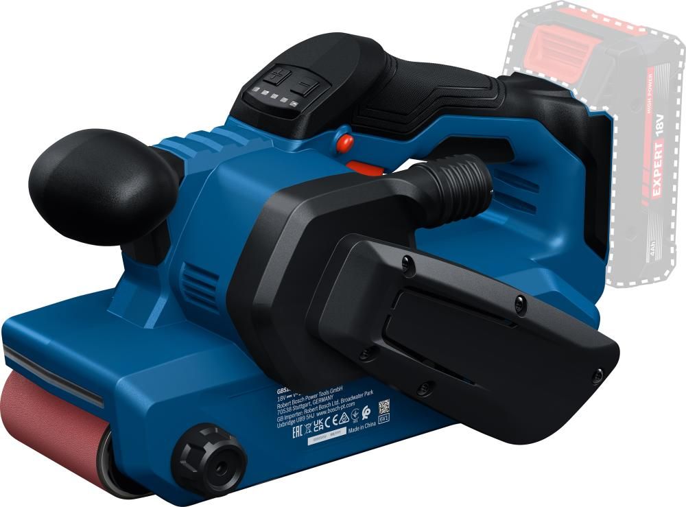 Akku-Bandschleifer solo GBS18V 75 ohne Akku ohne Ladegerät L-Boxx