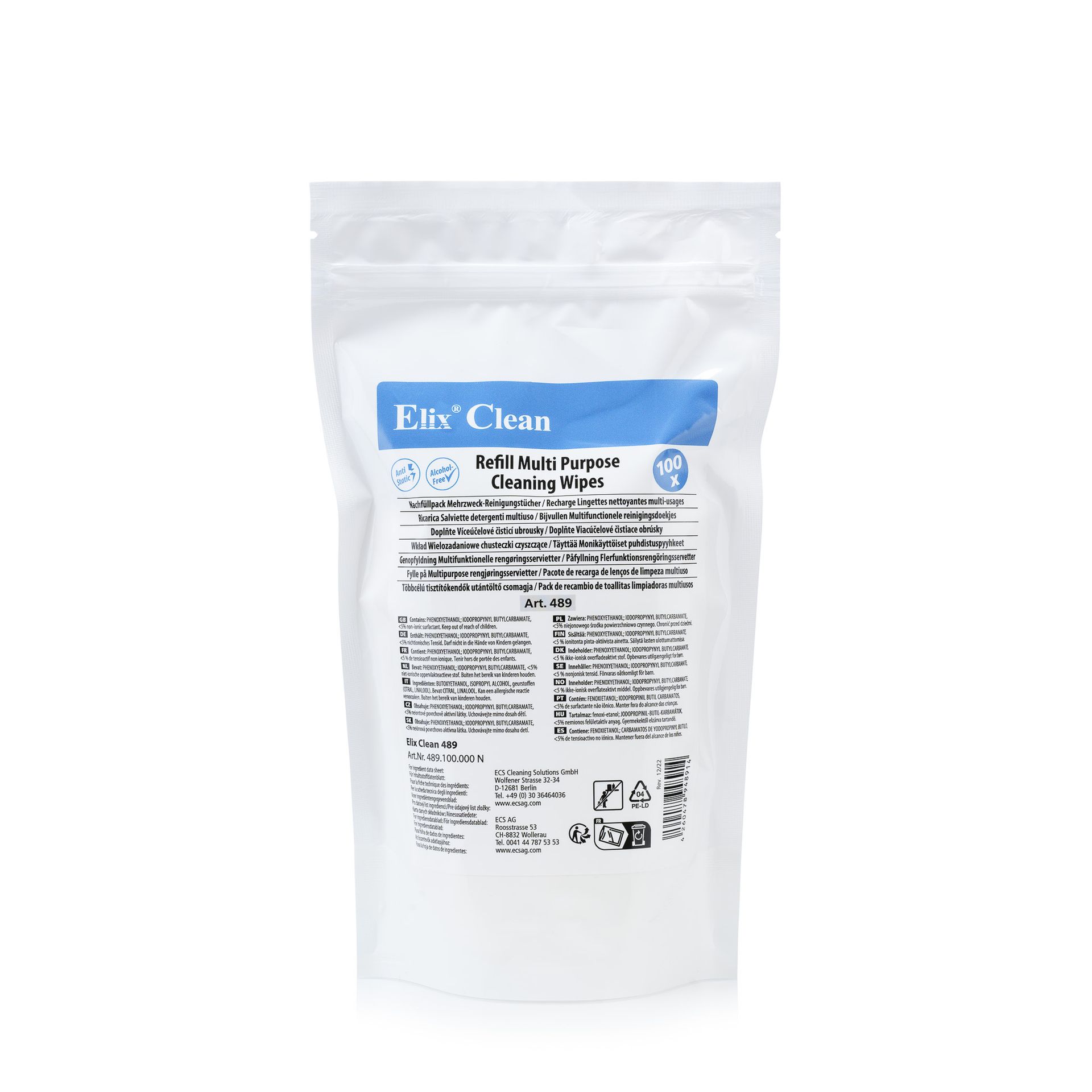 Reinigungstuch Refill 100St