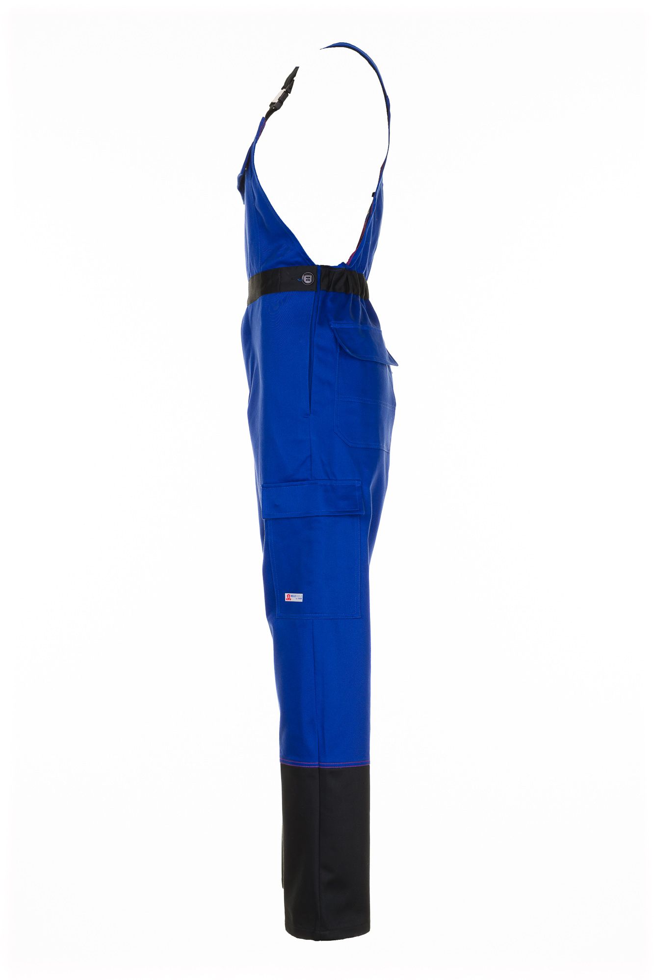 Latzhose Weld Shield, Gr.102,kornblau/schwarz