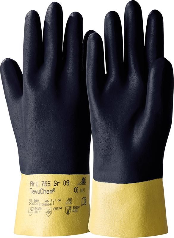 Handschuh TevuChem 765, Gr. 10