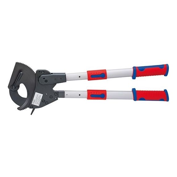 KNIPEX Kabelschere, brüniert