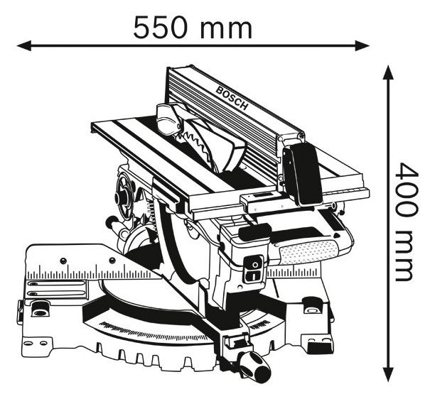 BOSCH Kombinationssäge, 230V