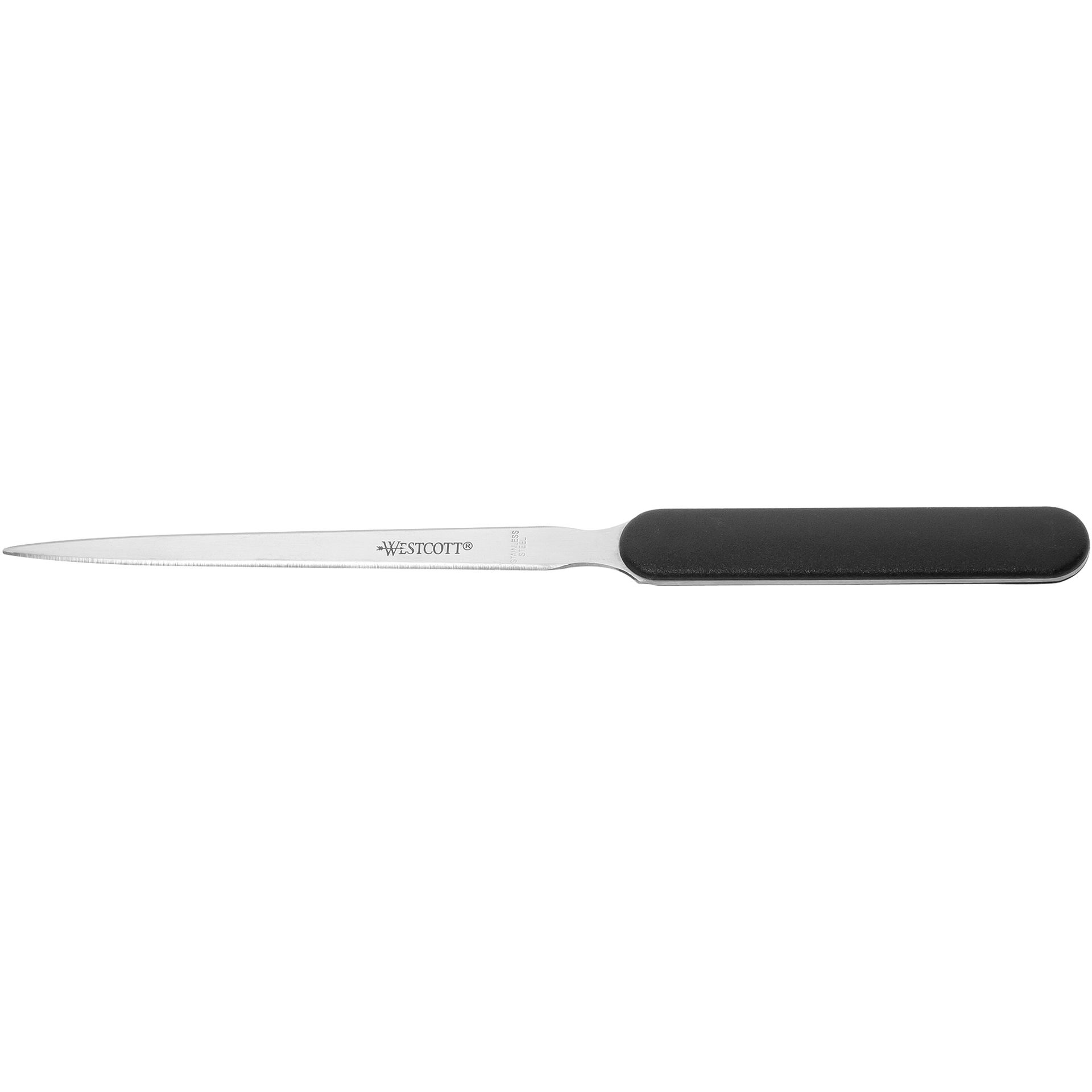 Brieföffner 19cm Kunststoffgriff schwarz
